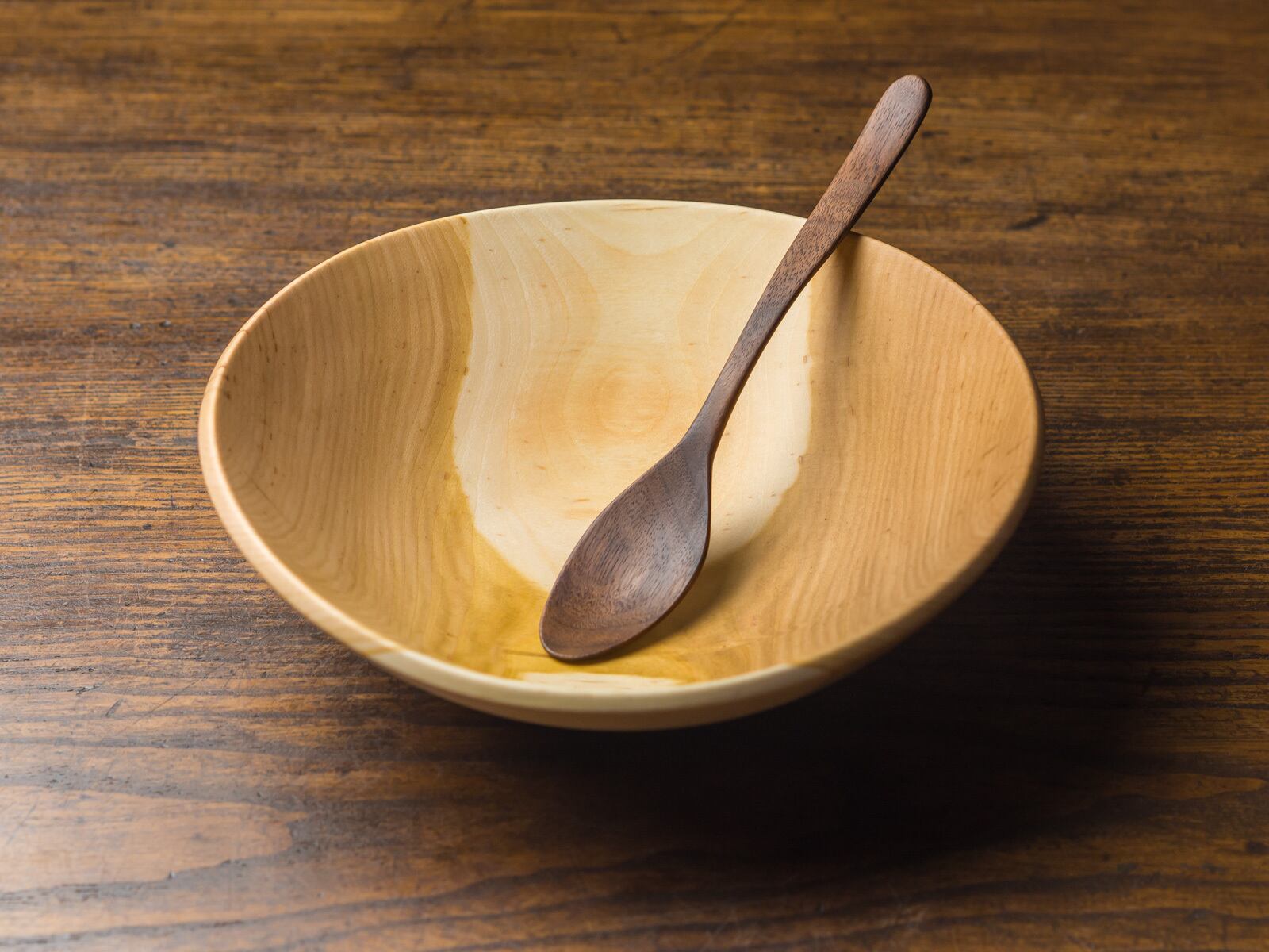 山桜 ウッドボウル（サラダボウル・木製ボウル）／Canaria Wood Works