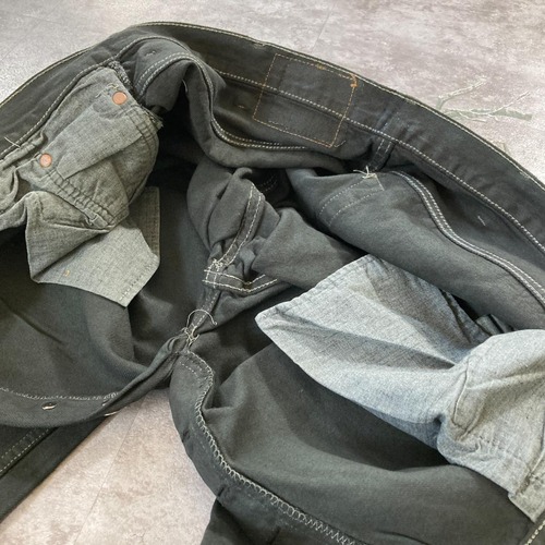【W40 L32】 USA製 levi's black リーバイス 501xx 詳細写真12