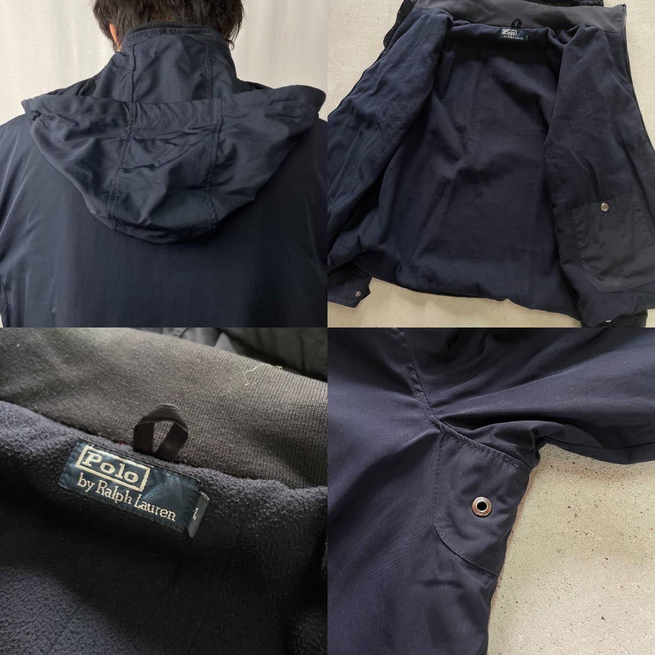 ポロバイラルフローレン レザーフリースジャケット (Ralph ポロバイラルフローレン レザーフリースジャケット (Ralph