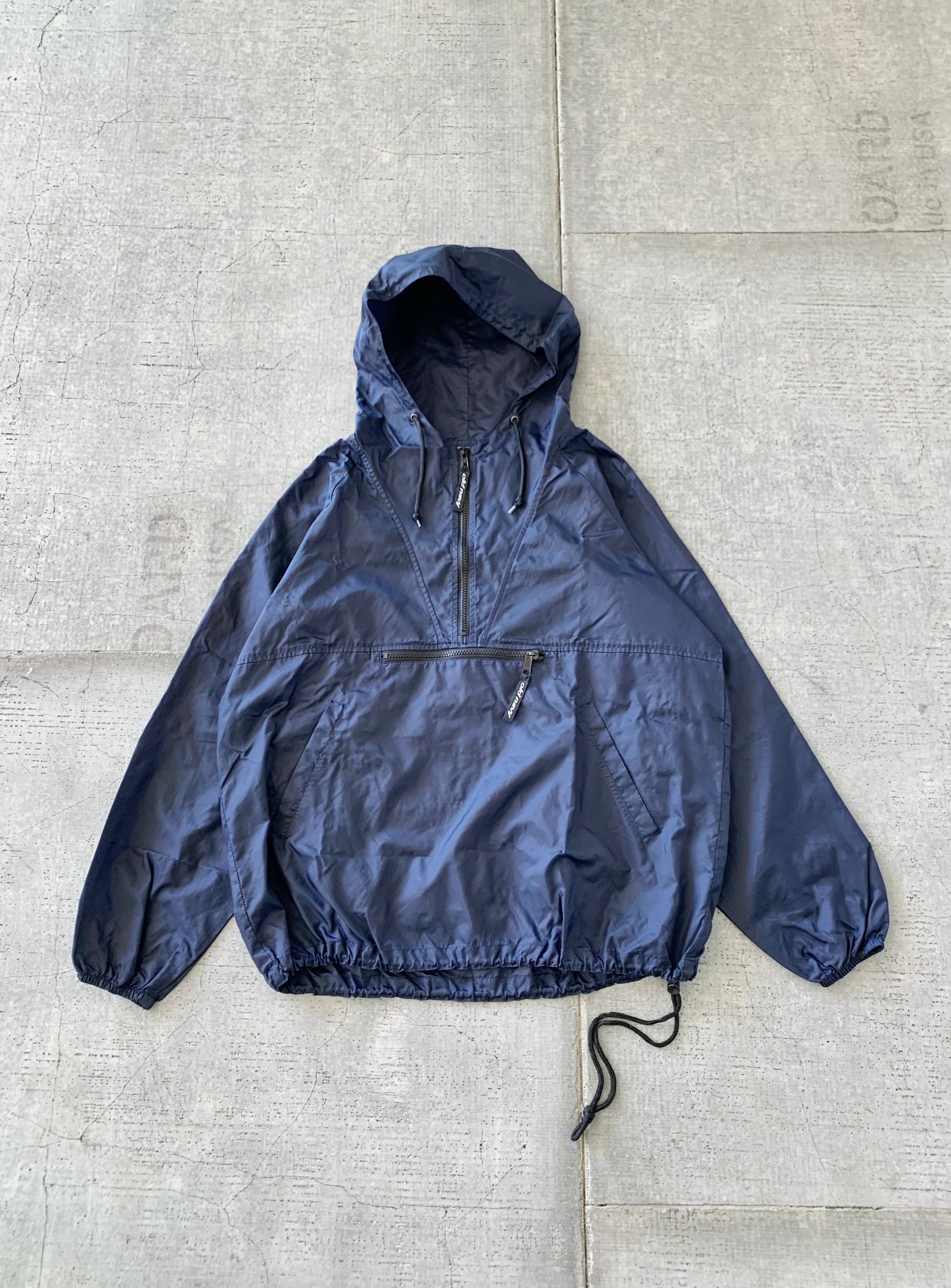 OLD NAVY Navy nylon anorak parka | looseball