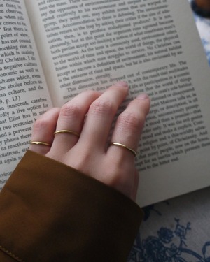 simple ring :brass