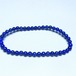 ラピスラズリ ブレスレット 4mm 一点物 メール便可 [M便 1/10] 111-48361