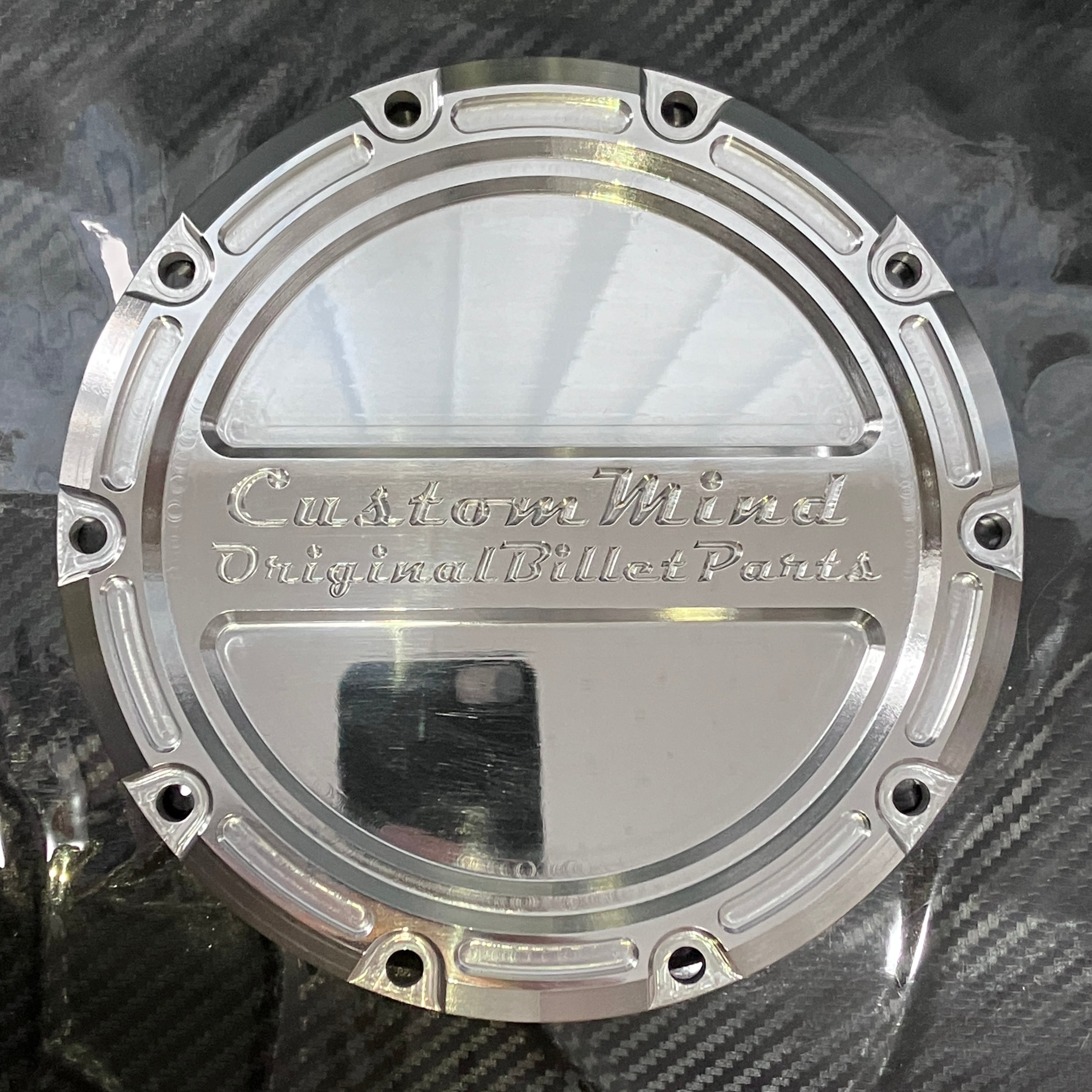 ゼファー1100 スケルトンクラッチカバー専用オプションフランジ