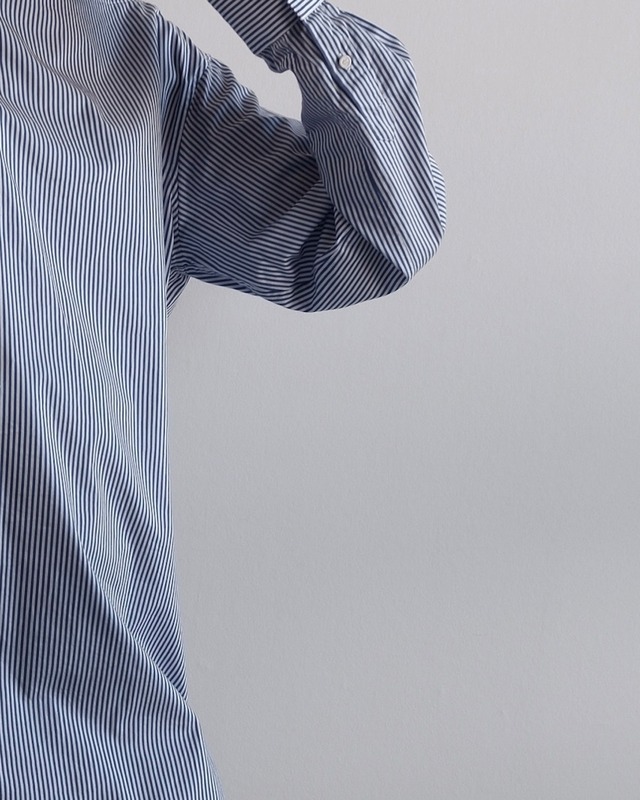 CÉLINE by Phoebe philo　BOAT NECK STRIPE SHIRT