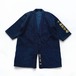 藍染 剣道着 二重織 漢字 刺繍 綿100% 日本製 ジャパンヴィンテージ 武州一