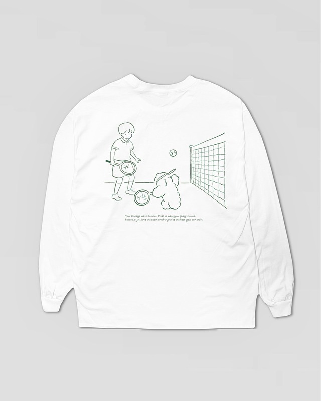 Tennis long sleeve T-shirts White