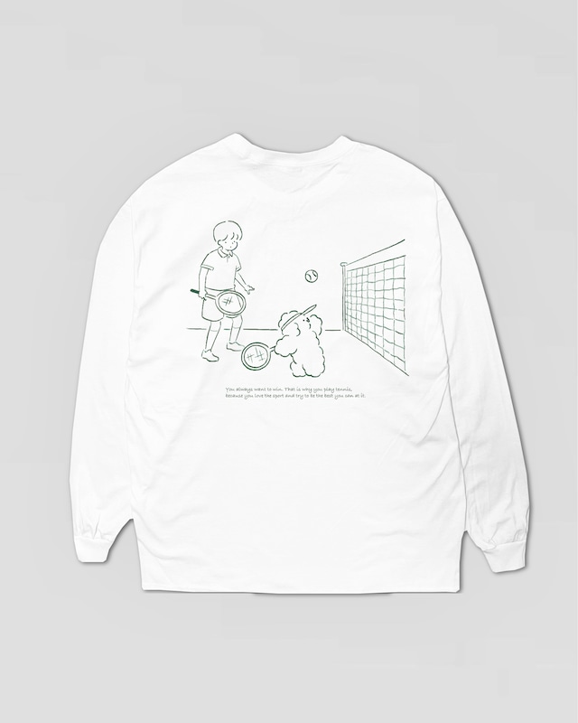 Tennis long sleeve T-shirts White
