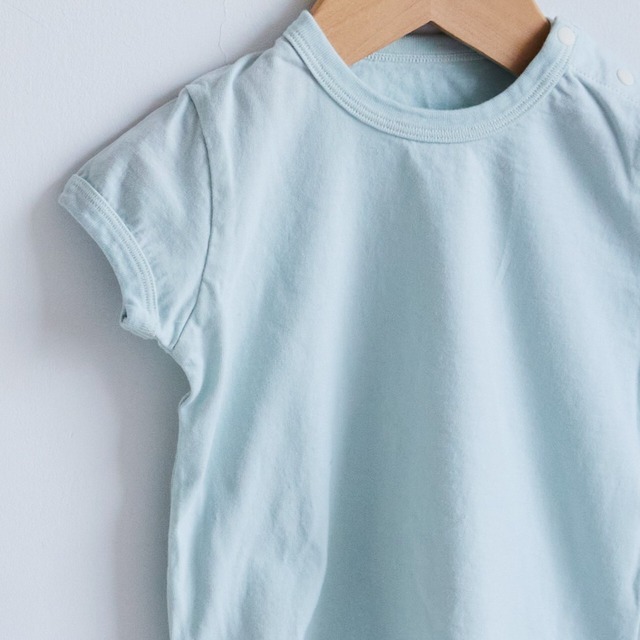 オーガニックベビーＴシャツ　ハーブ染め