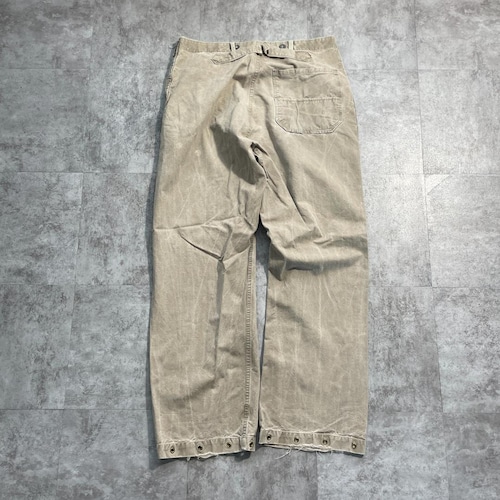 30-40s スウェーデン軍 実物 metis M39 ベイカーパンツ w34 詳細写真12