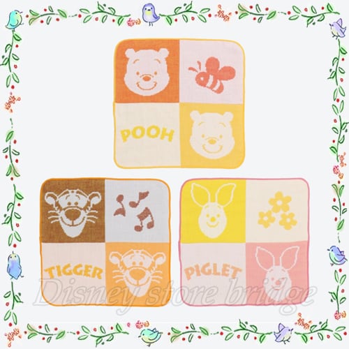 ベビーガーゼ 東京ディズニーランド 東京ディズニーシー 両パーク限定 プーさん ピグレット ティガー 出産祝い ギフト プレゼント ベビーグッズ よだれかけ