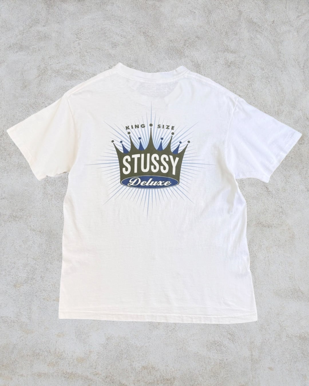 OLDstussy Tシャツvintage stusnics 白タグ　M 90's old stussy King Size Design Tee “白タグ” 【高円寺本店】 | curb