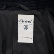 Orcival オーシバル メルトン シングル ピーコート サイズ 16 /濃紺ネイビー/オーチバル