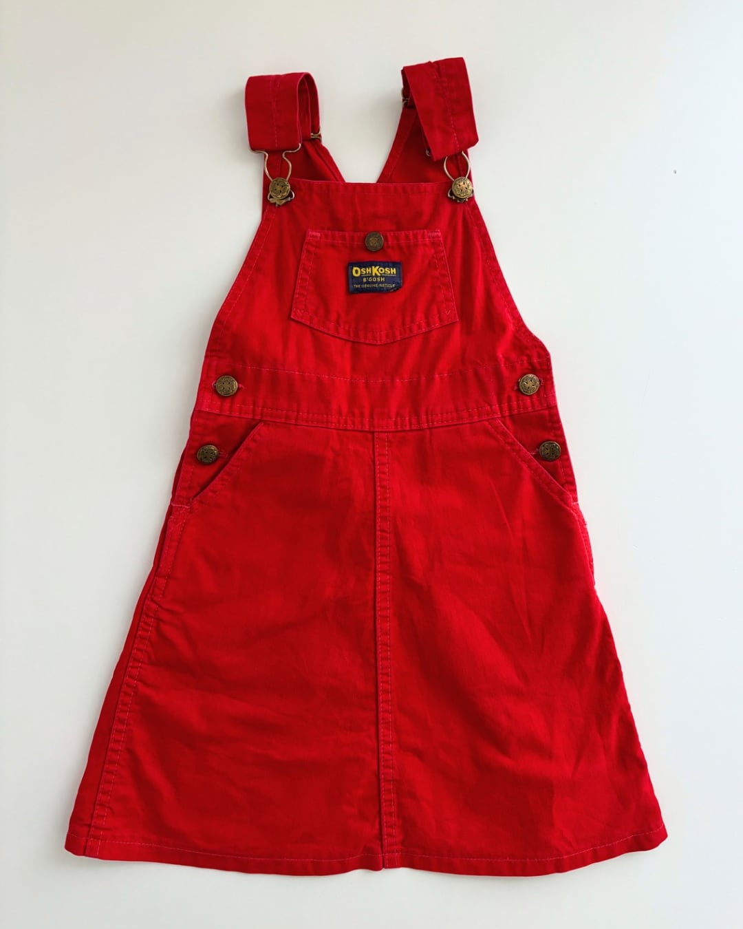 【5-6T相当・vintage】OshKosh dress