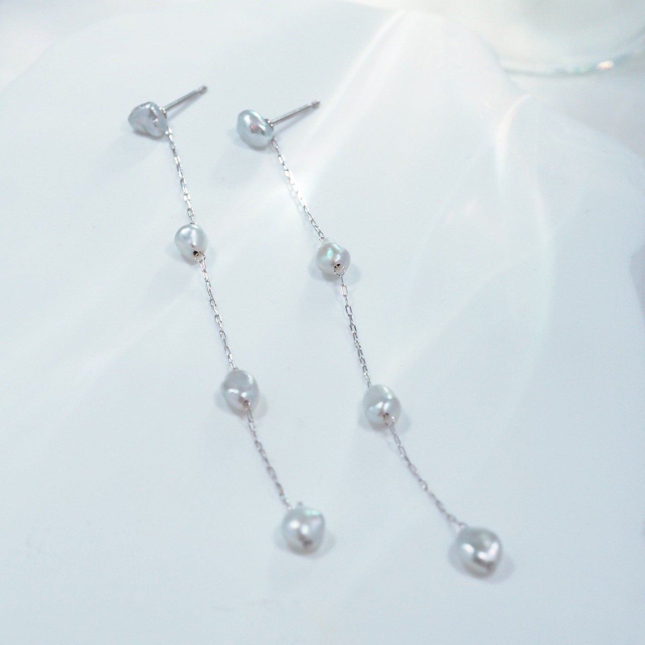 あこやケシパールWG片耳ピアスチャーム 【WEB限定】A55729/B55732/C55755/D55756 - 3