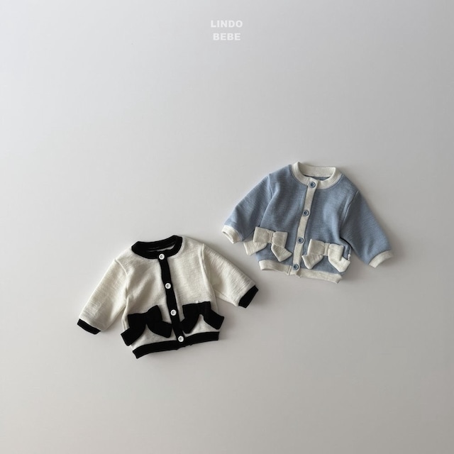 【取寄】lindo｜bebe coco cardigan｜ベベココカーディガン｜1-3｜baby｜26 spring