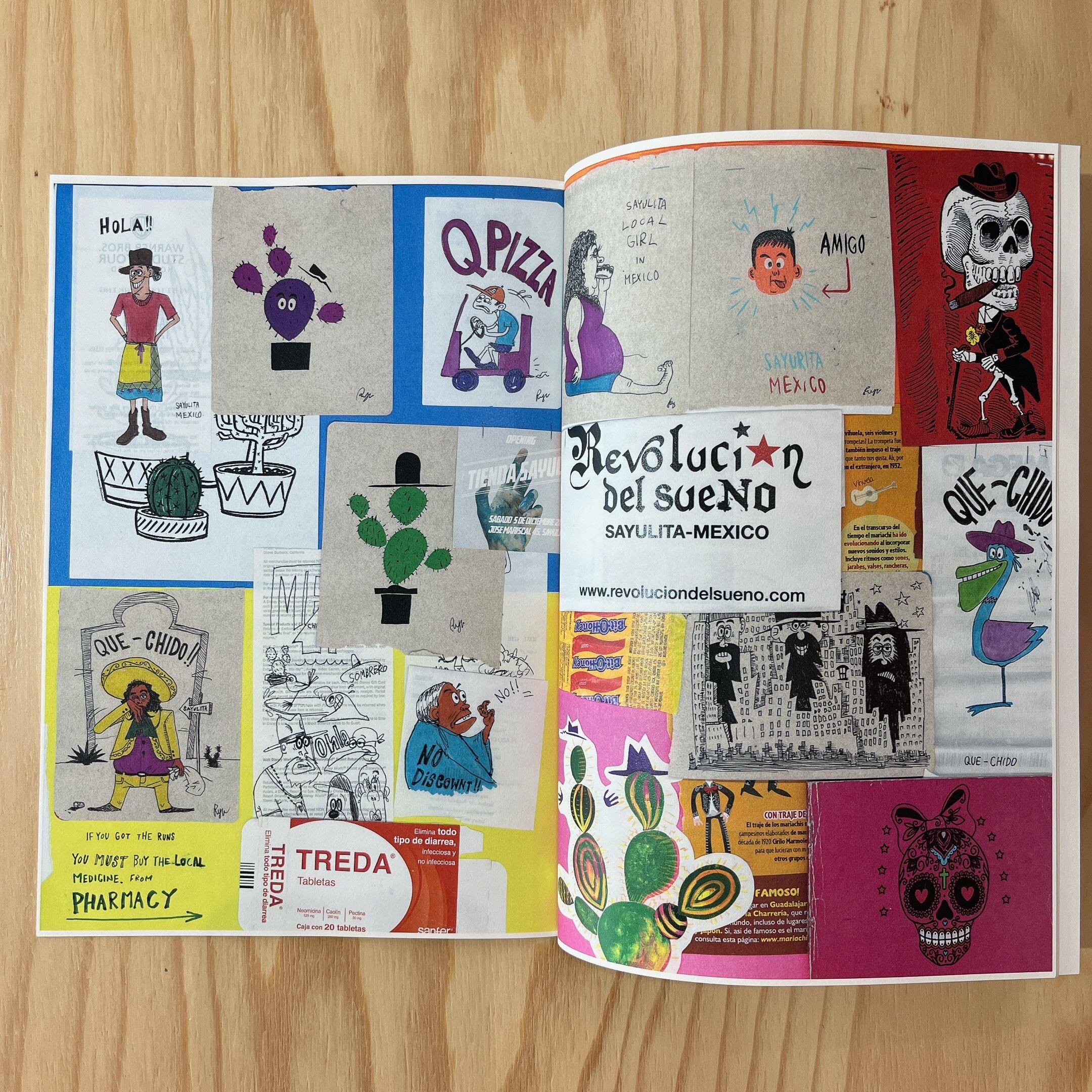 TRIP ZINE LA・MEXICO | Hoodies by Ryu Ambe