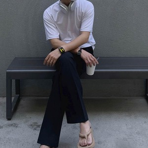 シンプルフレアレッグパンツ　MT0080120