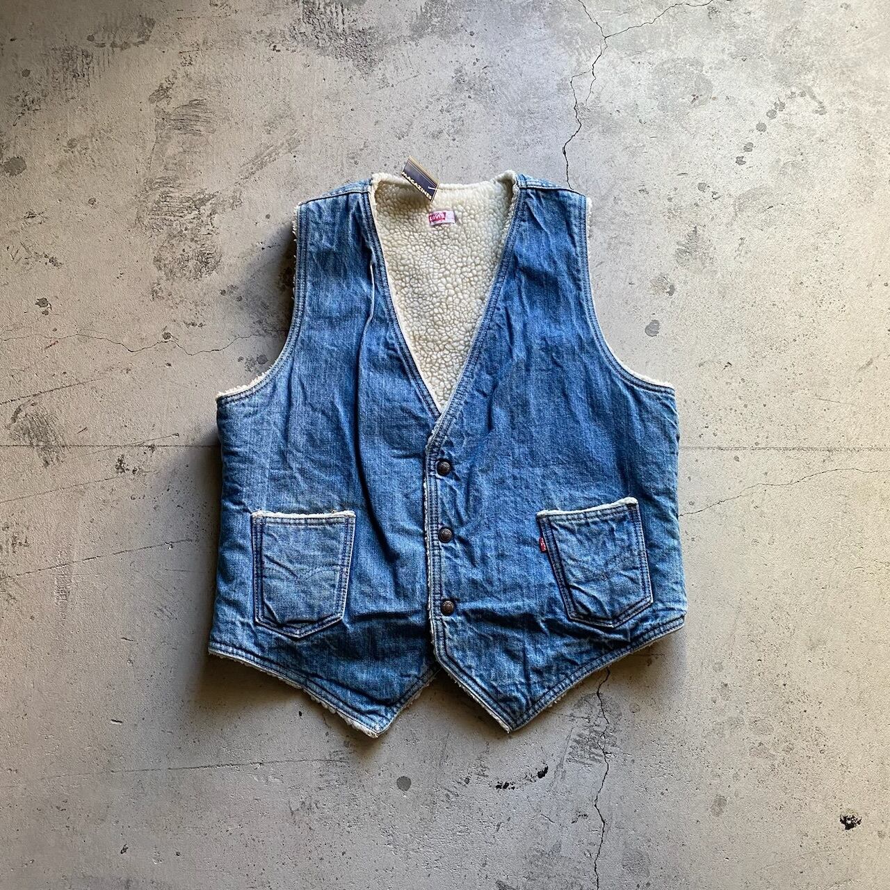 USED 古着　vintage ヴィンテージ　70〜80年代 Levi's リーバイス　ボアベスト | magazines webshop  powered by BASE