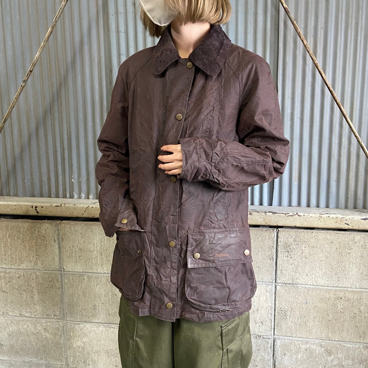 英国製 Barbour バブアー レディース企画 BEADNELL ワックスコットン  