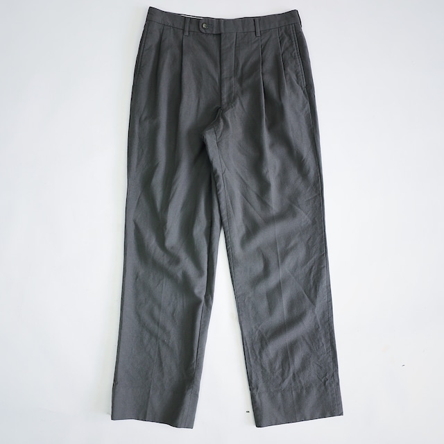 CHRISTIAN DIOR 2 TACK SLACKS PANTS