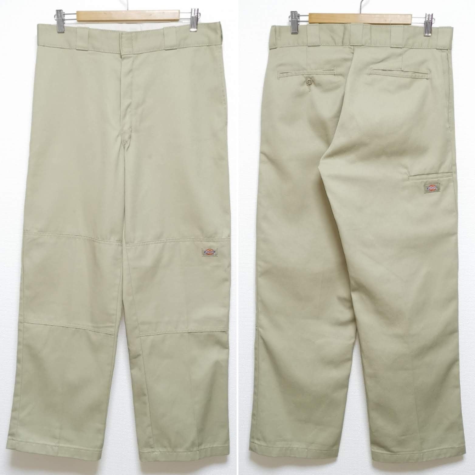 送料無料 W34 L32 ディッキーズ DICKIES ダブルニー ワークパンツ