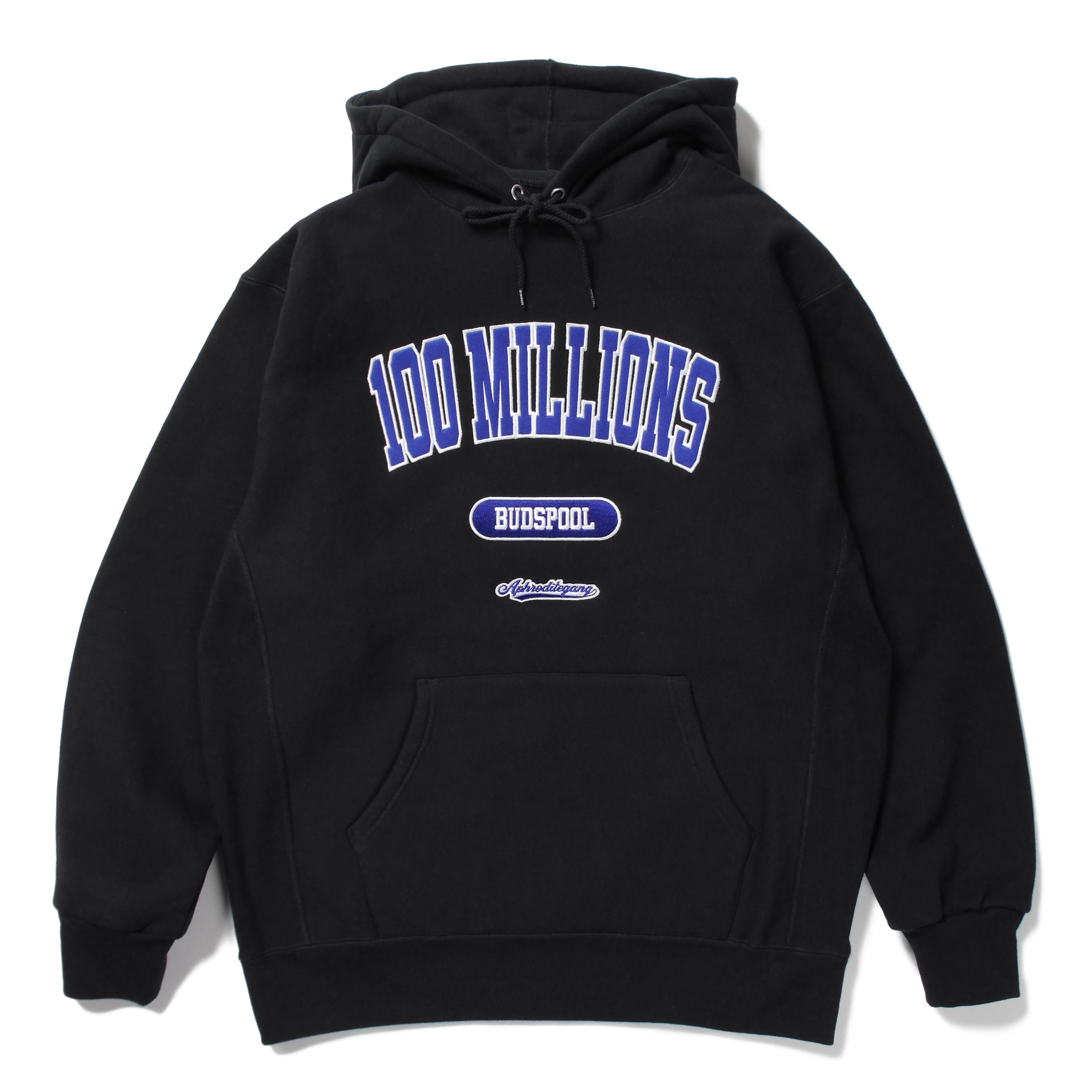 100MILLIONS HEAVY WEIGHT HOODED SWEAT SHIRT | APHRODITEGANG HOLDINGS