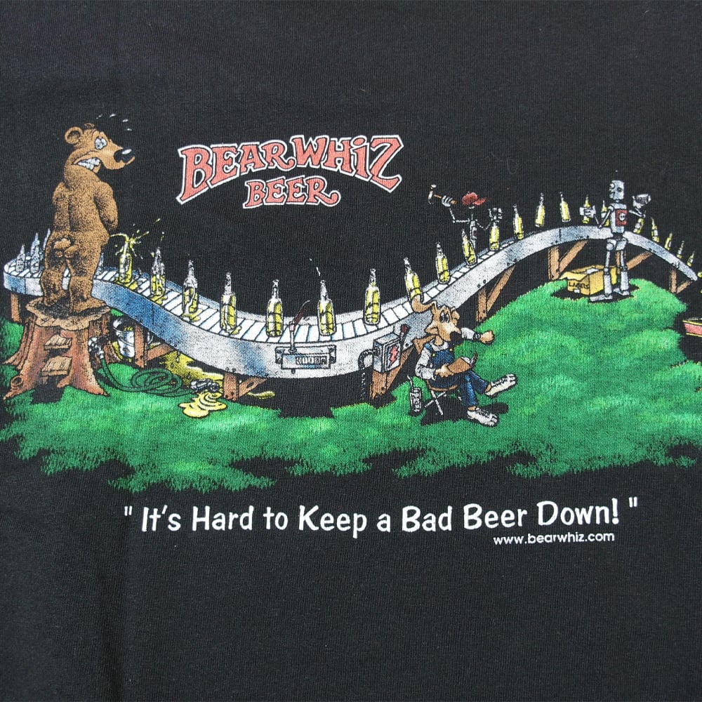 90's BEAR WHIZ BEER Tシャツ ベアーウィズビール 90年代 90's BEAR WHIZ BEER Tシャツ ベアーウィズビール 90年代