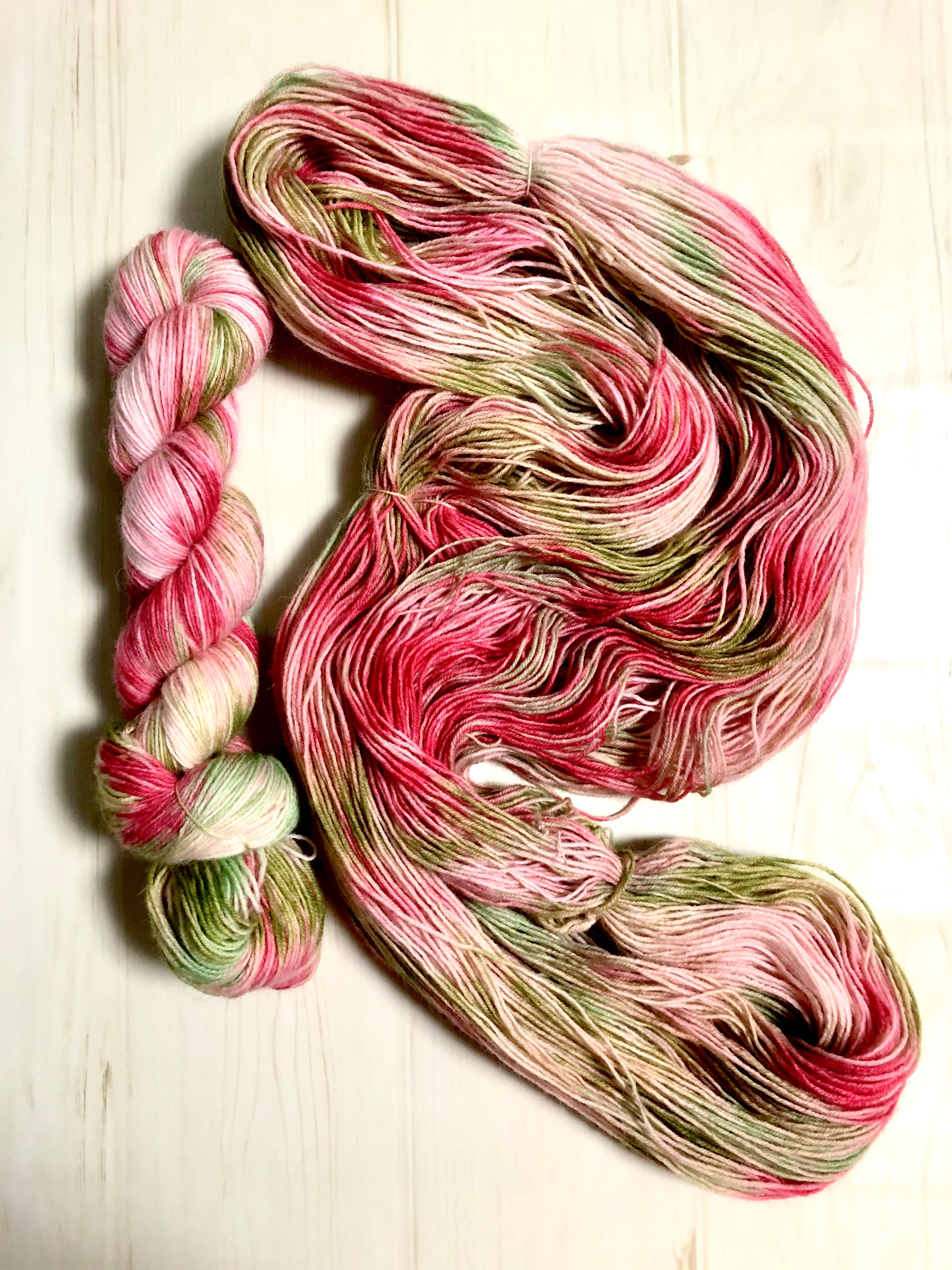 手染め在庫糸♡13♡約15g♡ERUTIA ズレ 