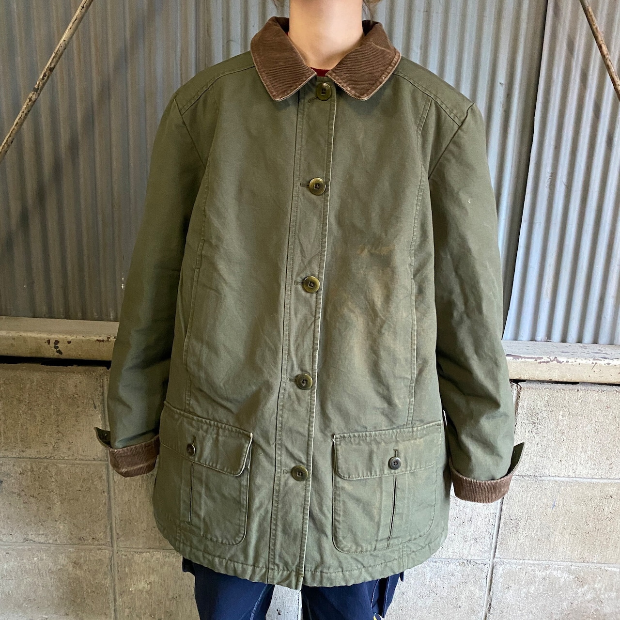 L.L.Bean エルエルビーン 中綿 ハンティングジャケット レディースM 
