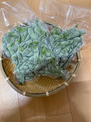 旬冷　くろさき茶豆(冷凍）250ｇ*3袋