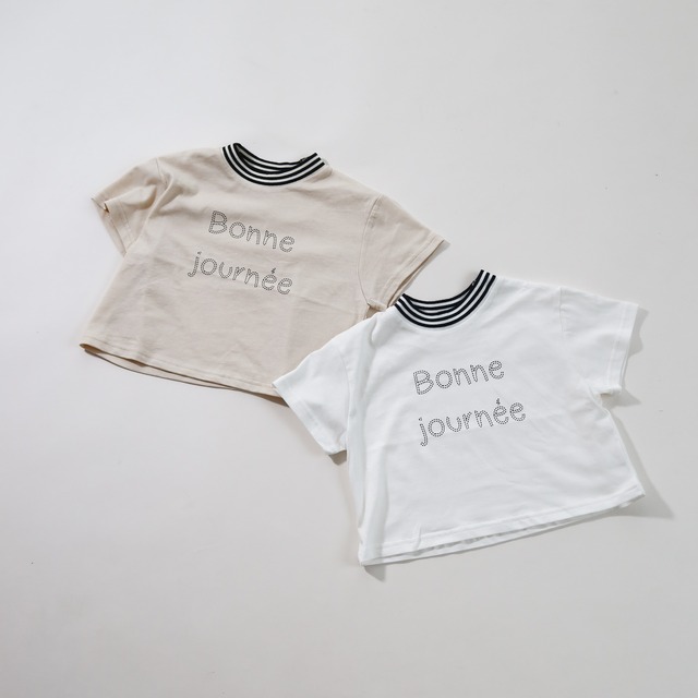 こども)Bonne journee Tee