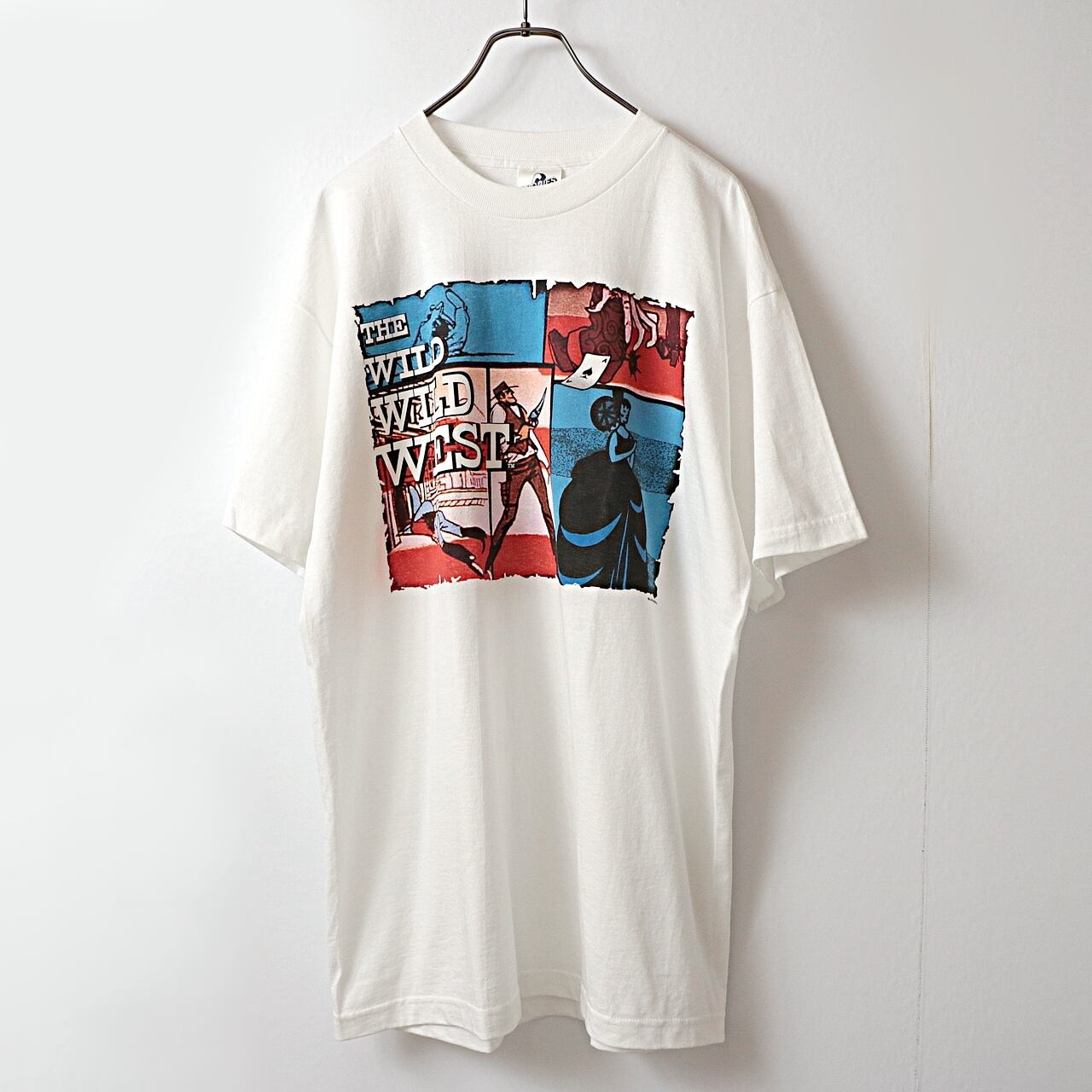 90s usa製 「The Wild Wild West」 コメディ 西部劇 Tシャツ 古着 used