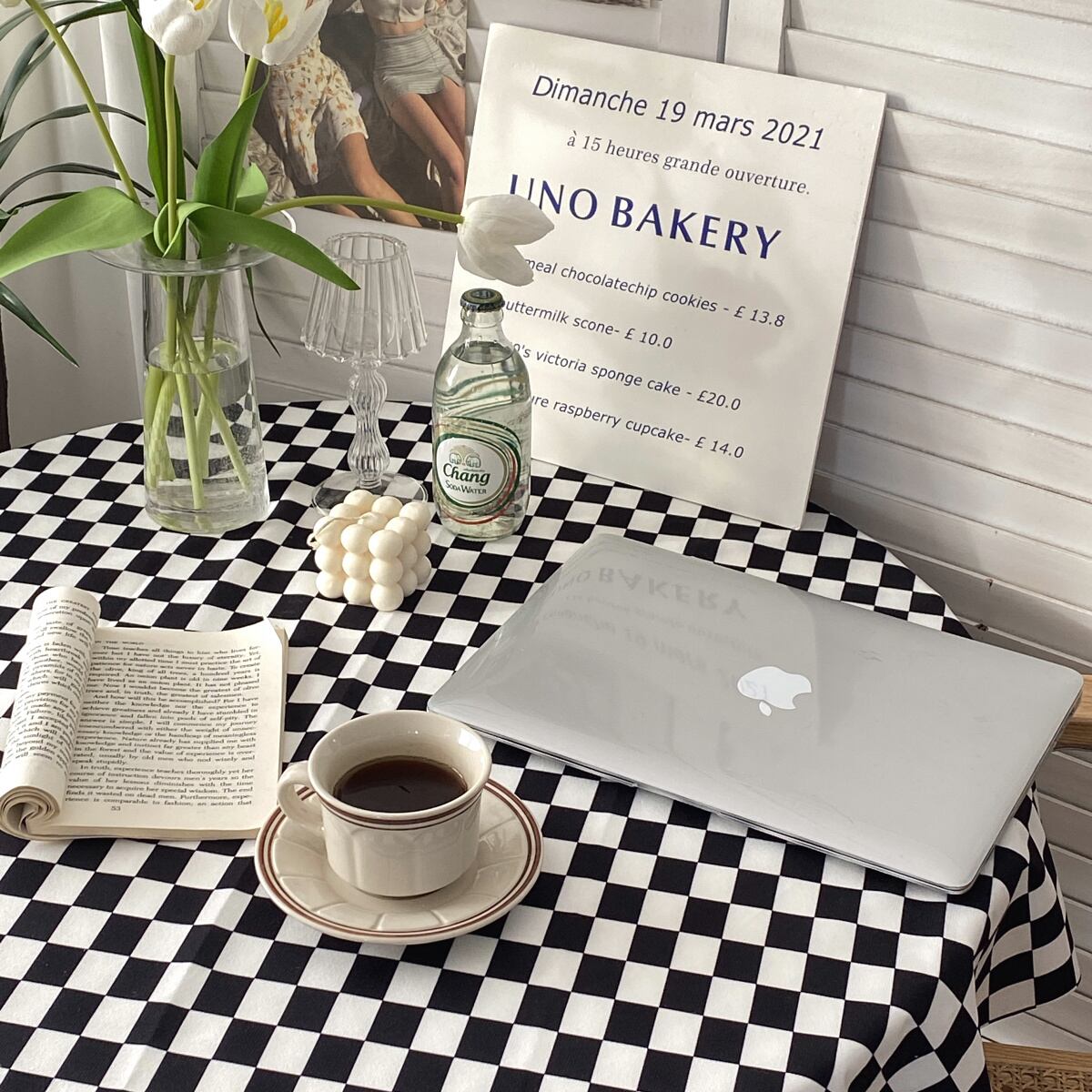 【TABLECLOTH】チェック柄テーブルクロース