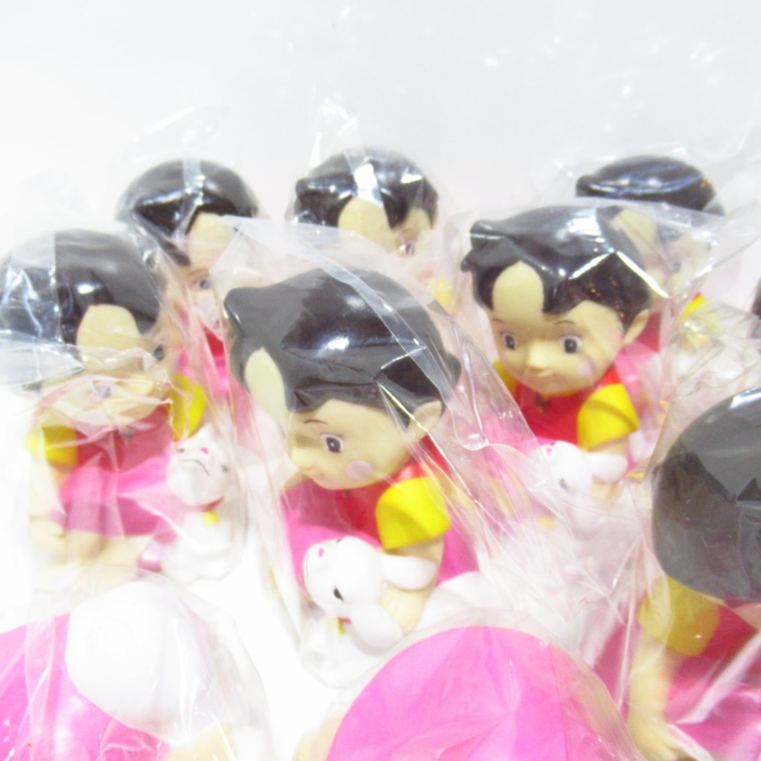 アルプスの少女ハイジ ソフビ貯金箱 ハイジとユキちゃん 12個まとめて