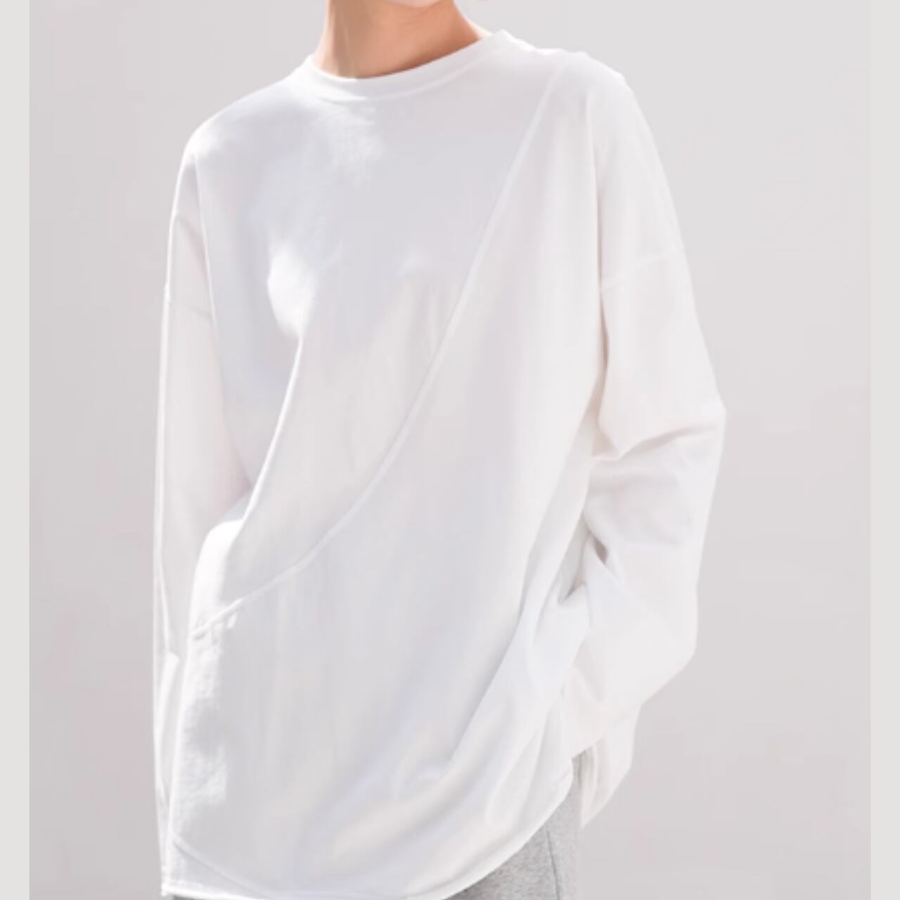 ニュアンスラインプルオーバー a0229