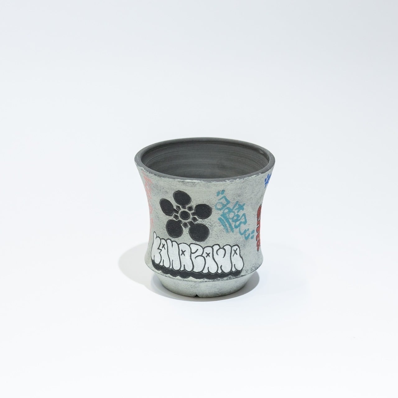 【新着】ハイパーポットクリエイター "阿萬" × aobouzu グラフィティ鉢 1【金沢鉢】