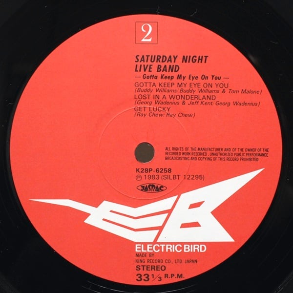 The Saturday Night Live Band / Gotta Keep My Eye On You [K28P-6258] - 画像4