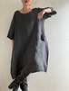 ②"Each Price Market" Linen Volume Dress