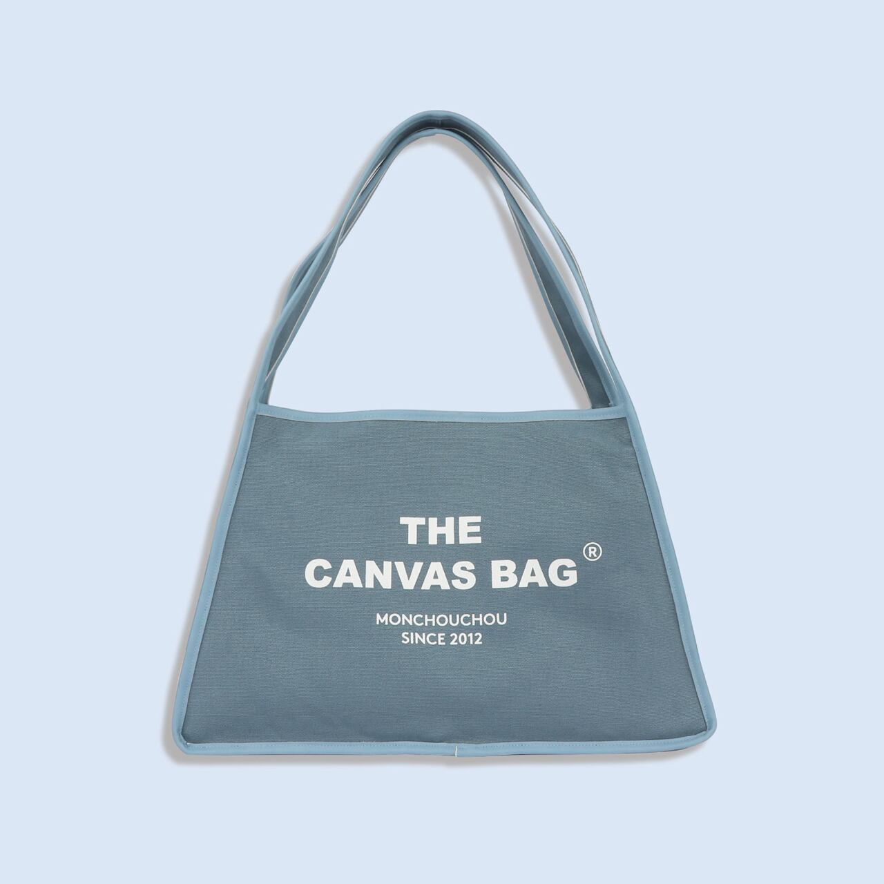 The Canvas Bag Ash Blue L / monchouchou