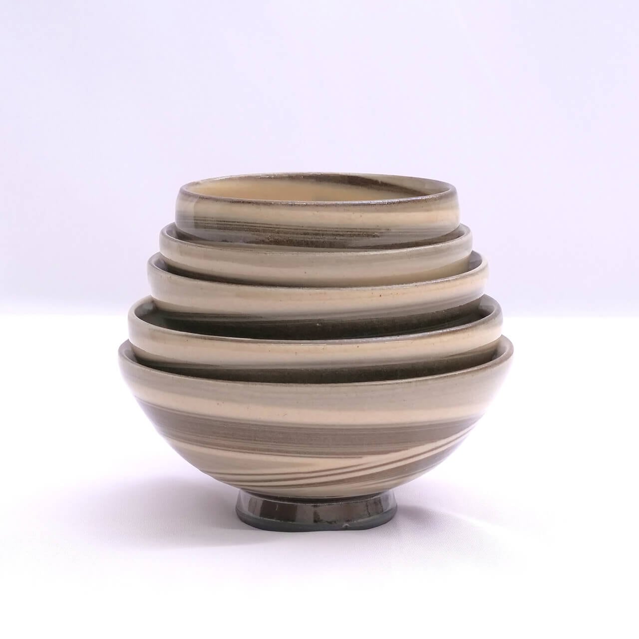 Co-ishiwara 百碗 藁刷毛 マルダイ窯 CHW-6 小石原焼 ご飯茶碗