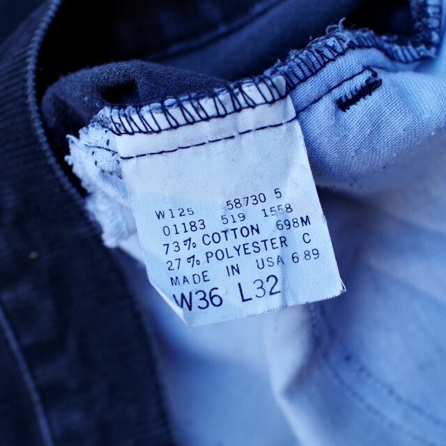 90年代 アメリカ製 Levi's 519-1558 コーデュロイ ブラック