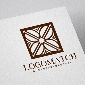 四つのコーヒー豆のロゴ