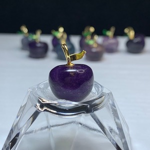 14.フローライトりんご・ペンダントトップ