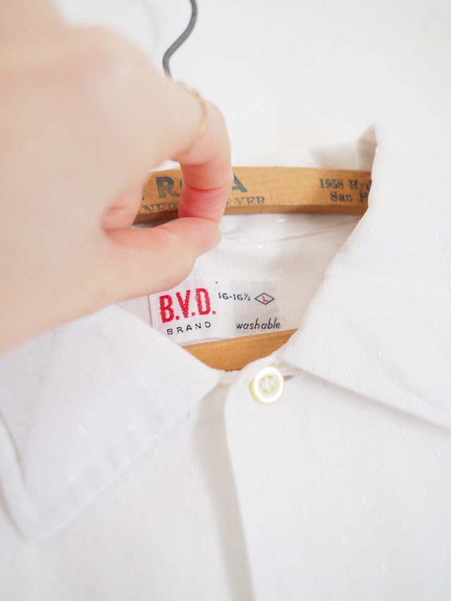 1950’s~ USA B.V.D. Dobby Shirt