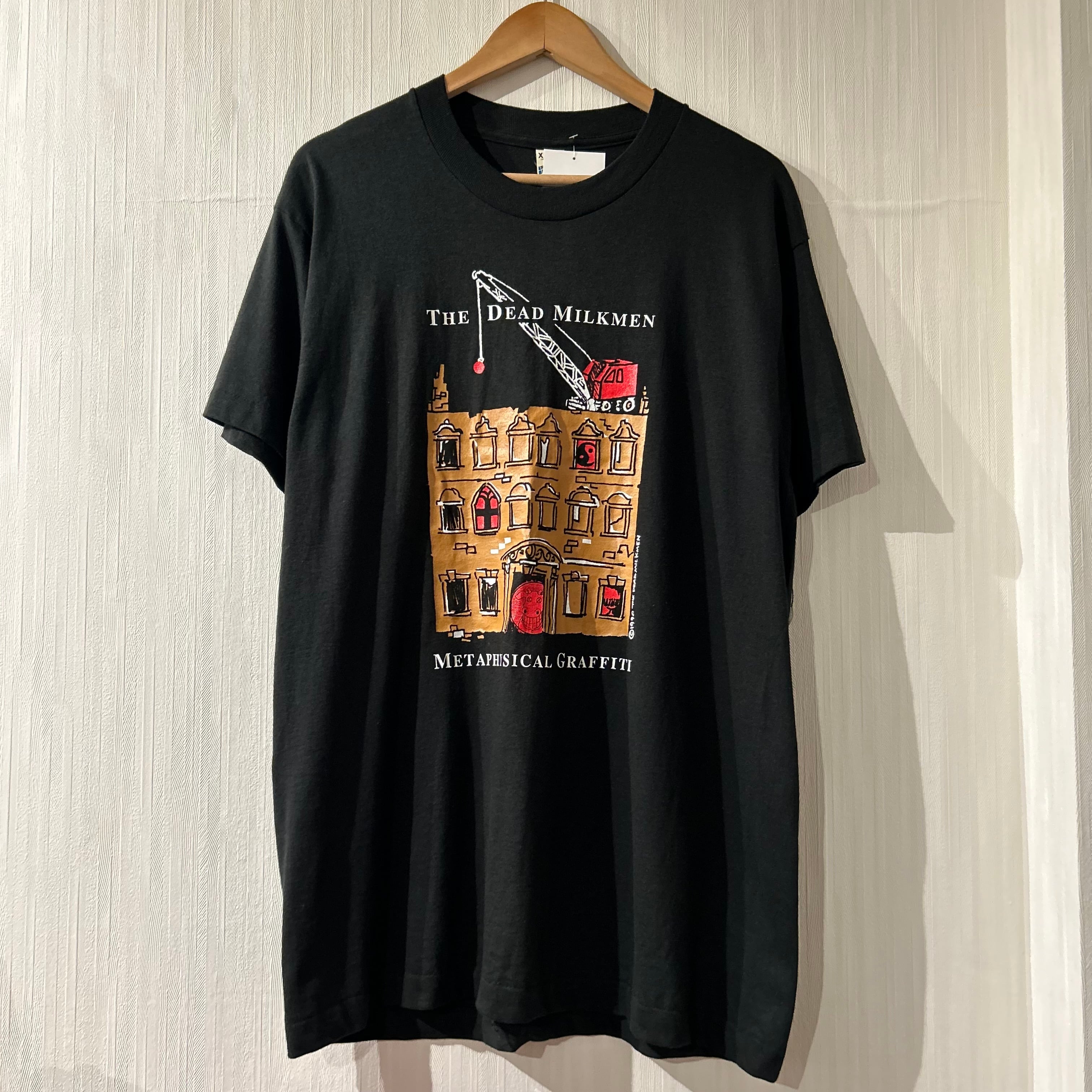"DEAD STOCK“ 1990s THE DEAD MILKMEN “METAPHYSICAL GRAFFITI” T-shirt