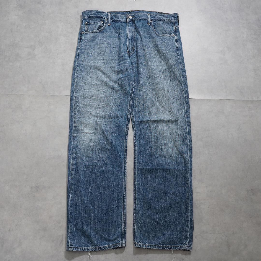 リーバイス569 Levis W36 ブルーデニム 青 ヒゲ 古着 16560
