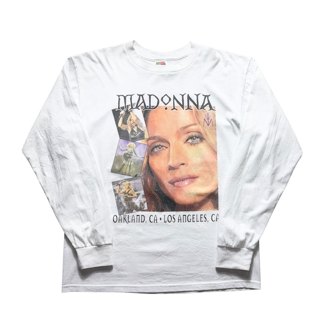 vintage 2001’s MADONNA long sleeves music tee “DROWNED WORLD TOUR”