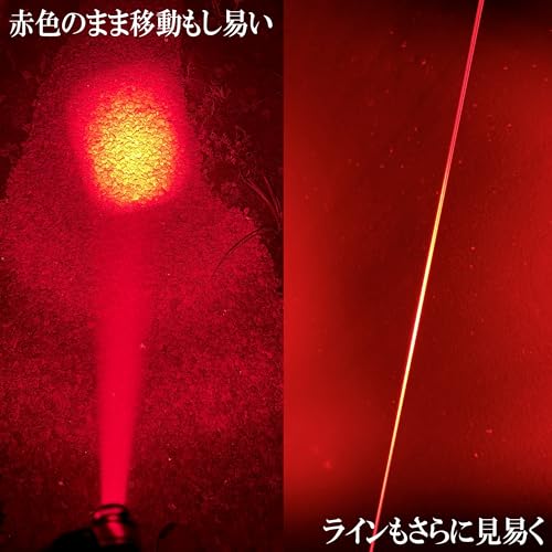 冨士灯器 ZEXUS(ゼクサス) LEDライト ZX-195X [赤色LED 約130ルーメン