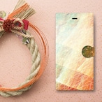 糸塗 - 和風 手帳型iPhoneケース