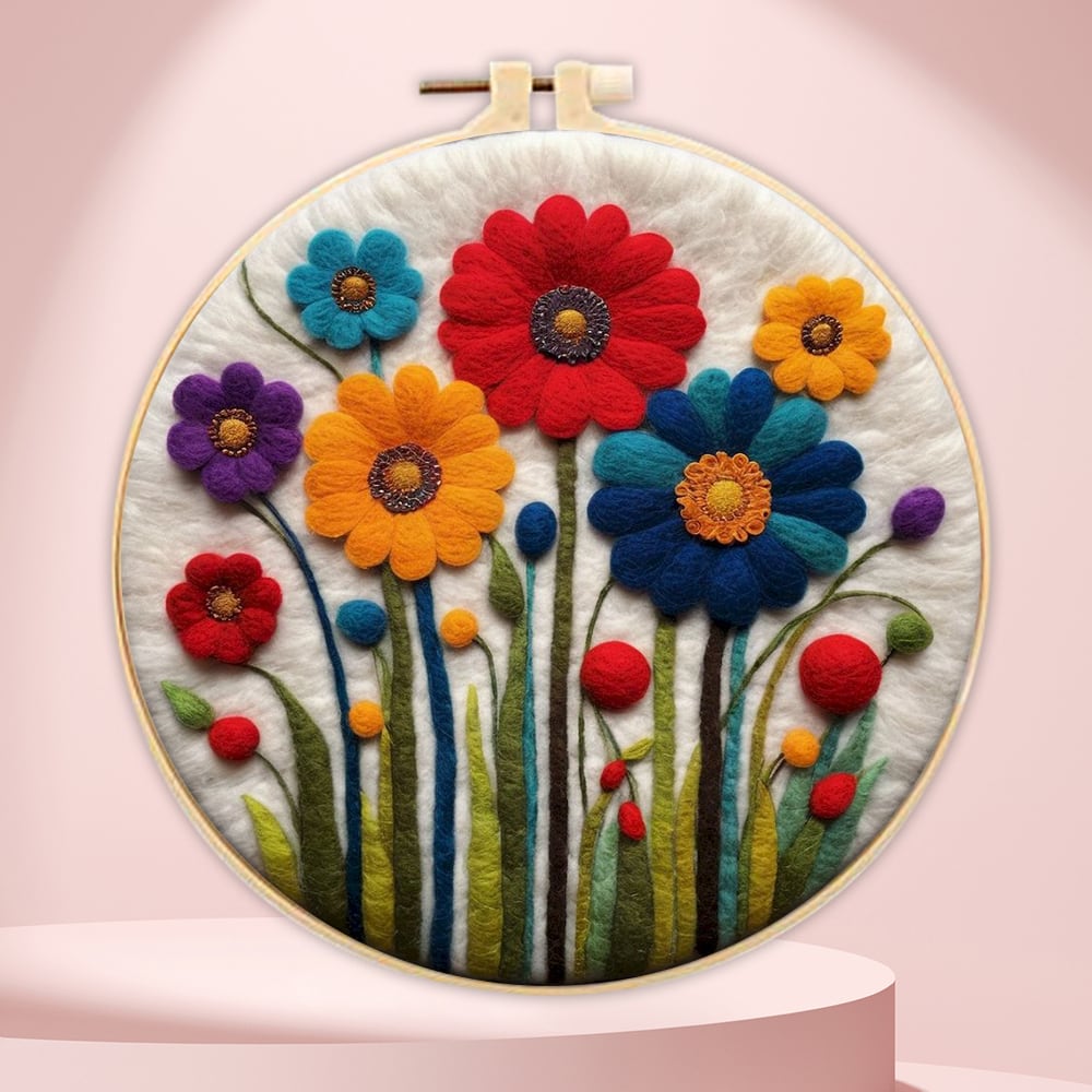 プチポアン 刺繍額 プチポアンの花 | PAY ID